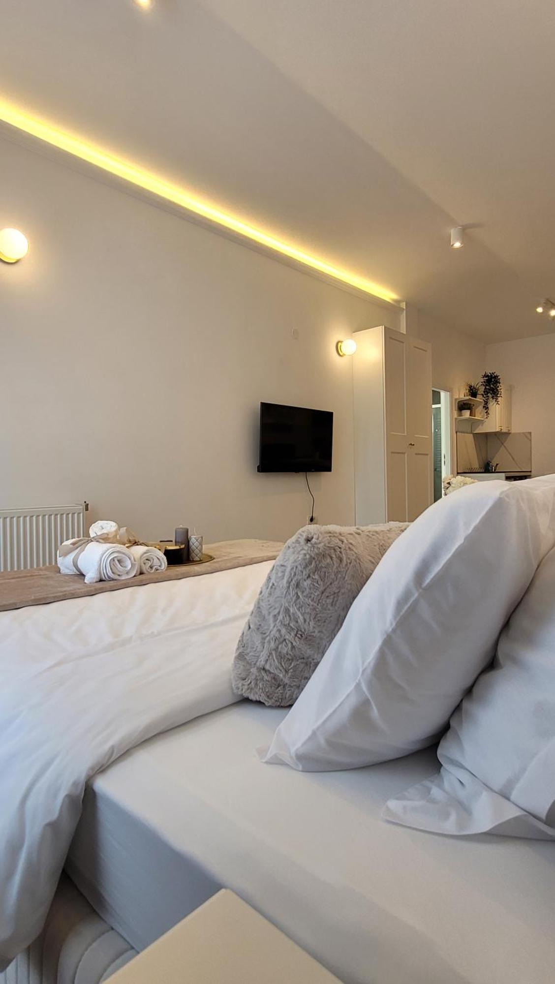 Luxury Mansion Apartment Bukares Bagian luar foto